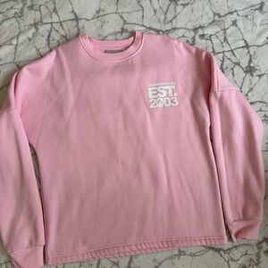 Jabbawockeez Crewneck Long Sleeve Sweatshirt Jacket Pink M Dance Crew rare